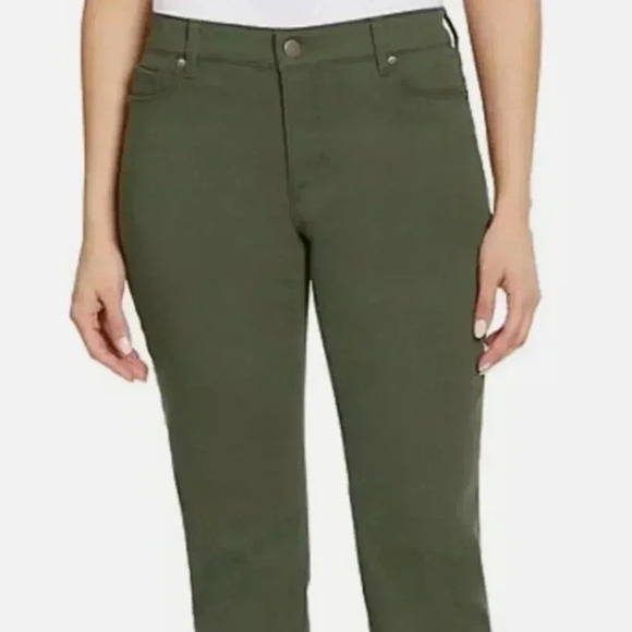 Bandolino Amy Green Stretch Jeans Size16 - Picture 1 of 5